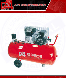 Бутален компресор за въздух GGA 390, 100l, 476l/min, трифазен